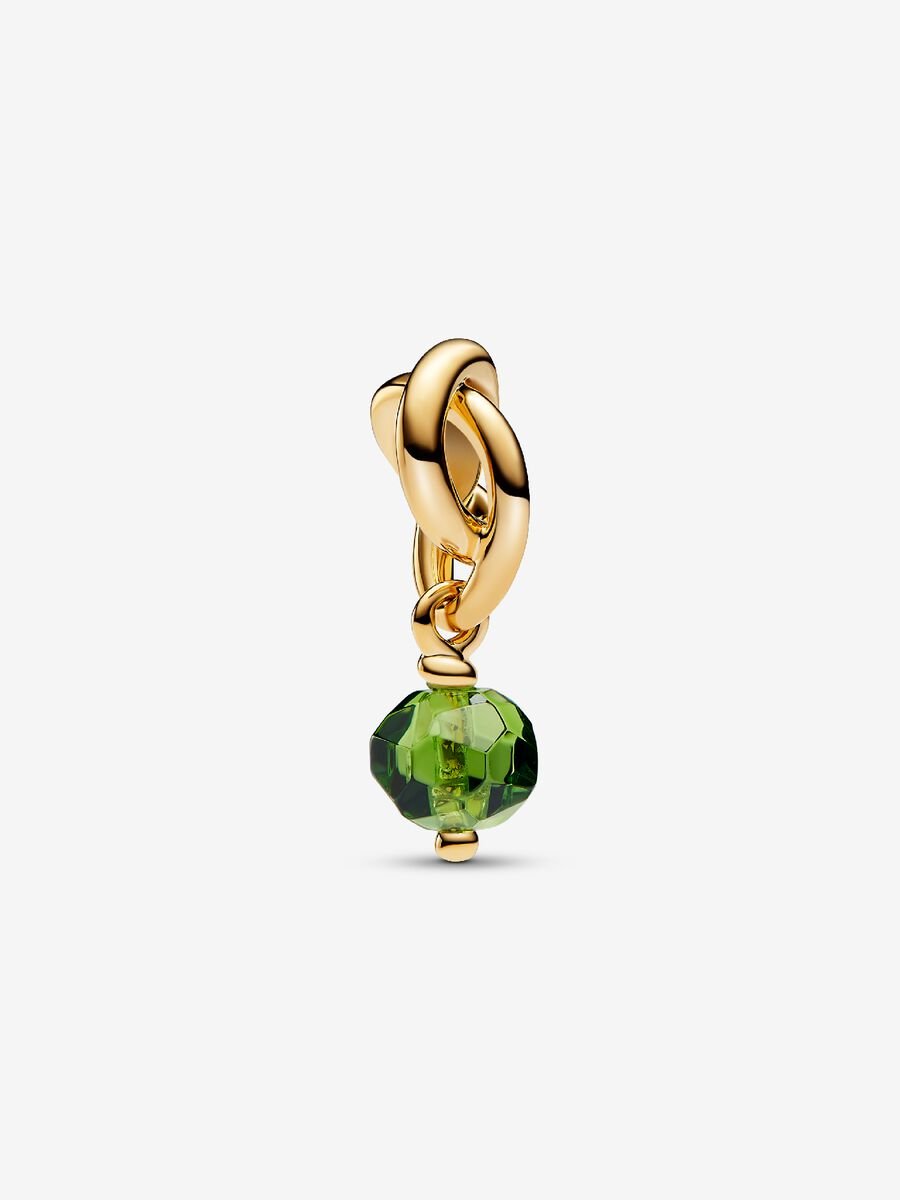 FINAL SALE- Pandora August Spring Green Eternity Circle Dangle Charm