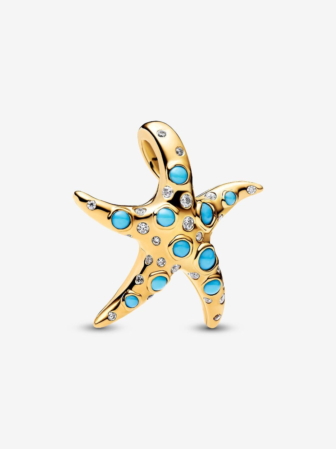 FINAL SALE- Pandora Sparkling Blue Starfish Dangle Charm