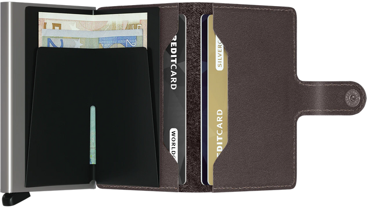 SAVE 25% - Secrid Miniwallet Original Dark Brown