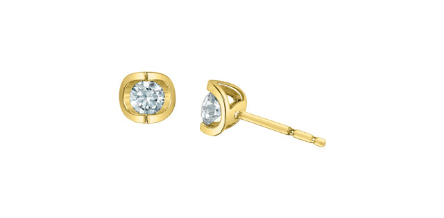 Lab-Grown Diamond Stud Earrings, 0.40TDW