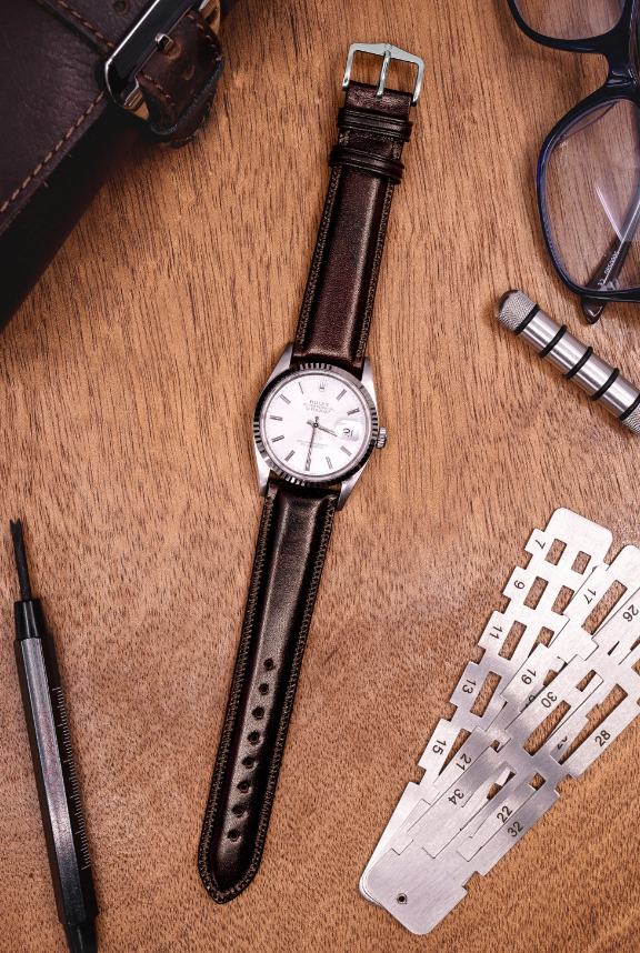 Hirsch ASCOT 20MM Brown Strap