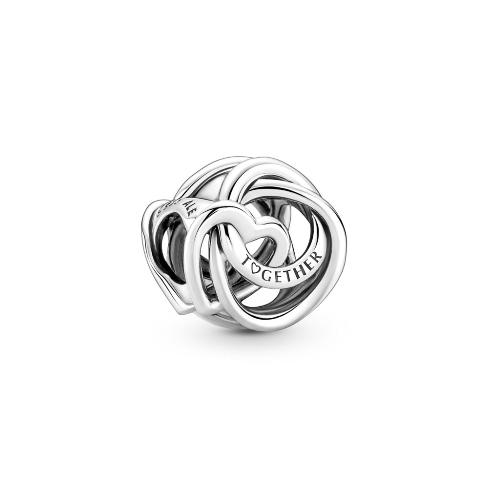 FINAL SALE - Pandora Family Always Encircled Heart Charm