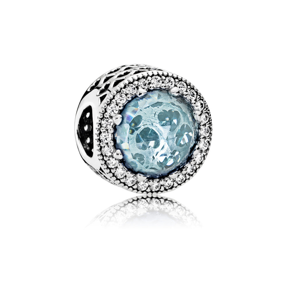 FINAL SALE - Pandora Sparkling Glacier Blue Charm