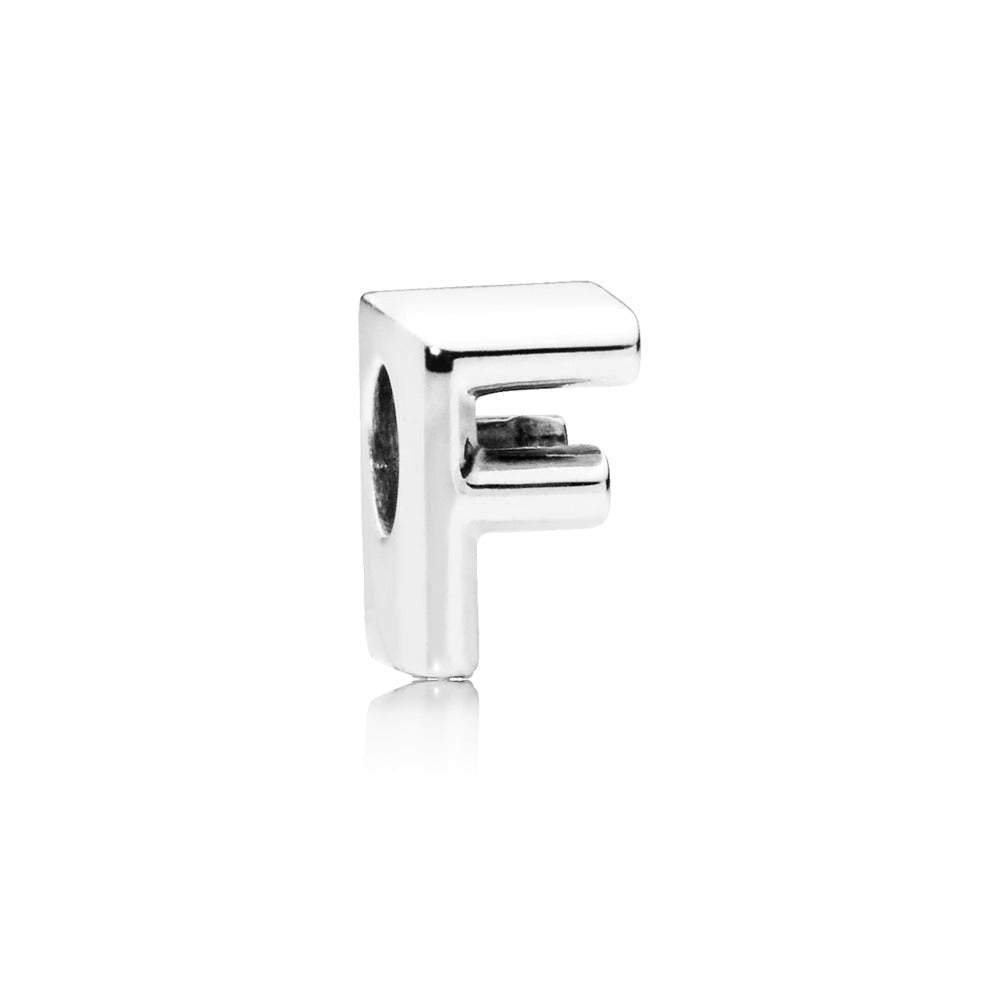 FINAL SALE- Pandora Letter F Alphabet Charm