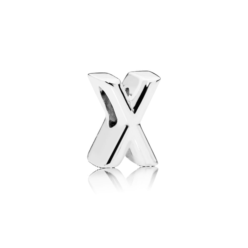 FINAL SALE- Pandora Letter X Alphabet Charm