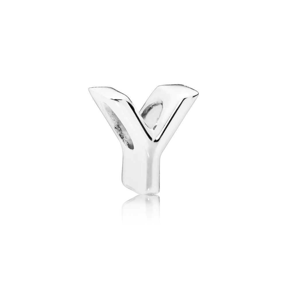 FINAL SALE- Pandora Letter Y Alphabet Charm