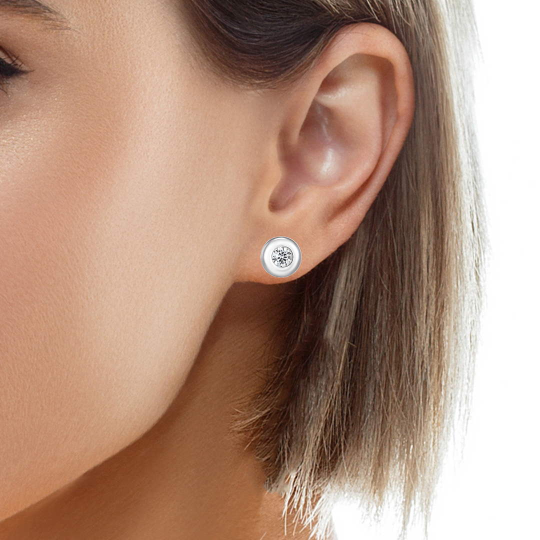 Reign sterling silver puffy be