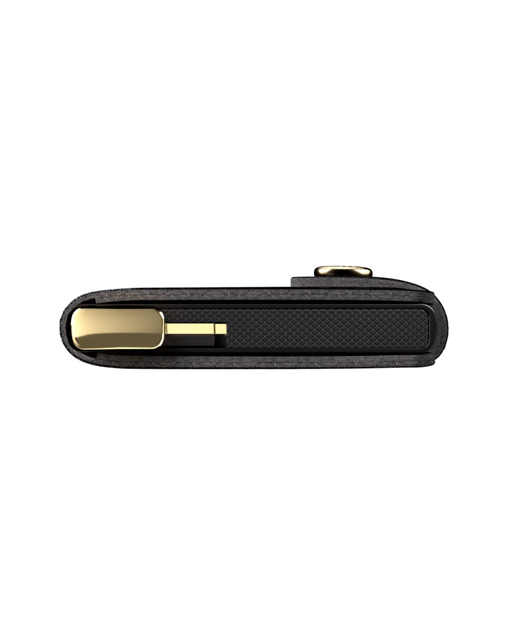 SECRID Emboss Diamond Premium Miniwallet, Black