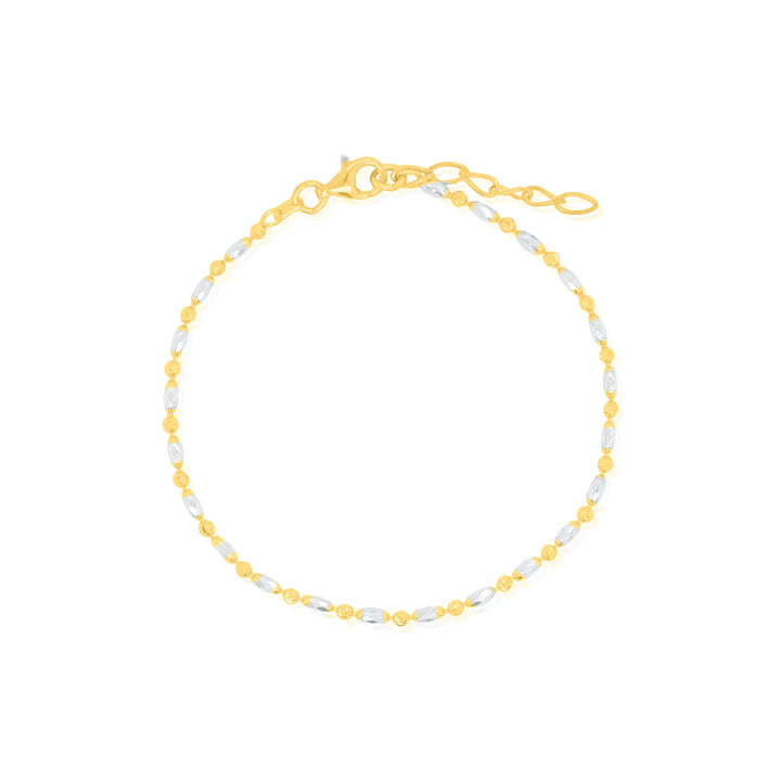 Sterling silver and gold verme