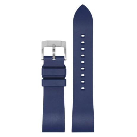 Navy blue rubber strap with sa