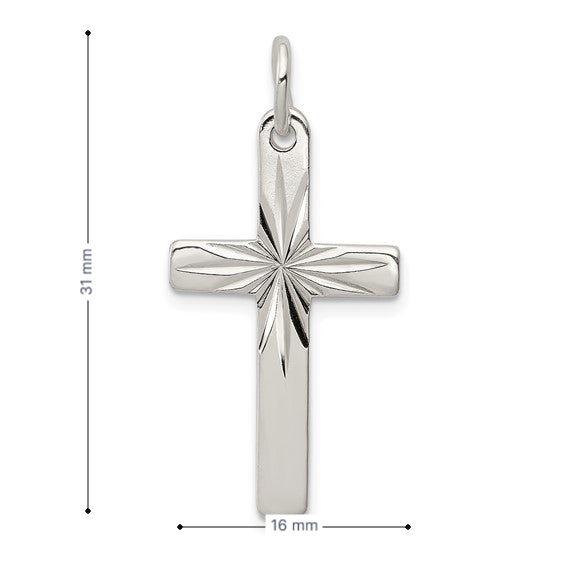 925 sterling silver polished f
