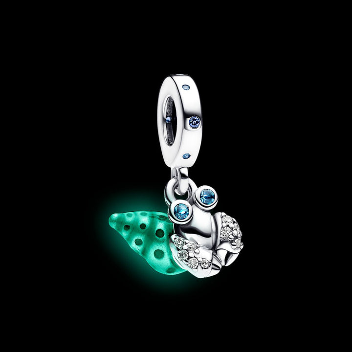 Pandora Glow-in-the-dark Hermit Crab Dangle Charm