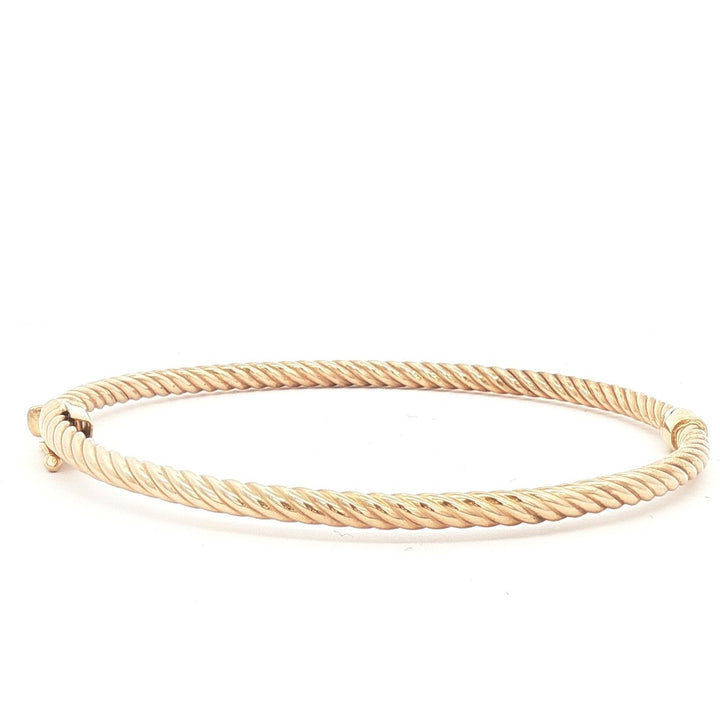 10k yellow gold semi solid hin