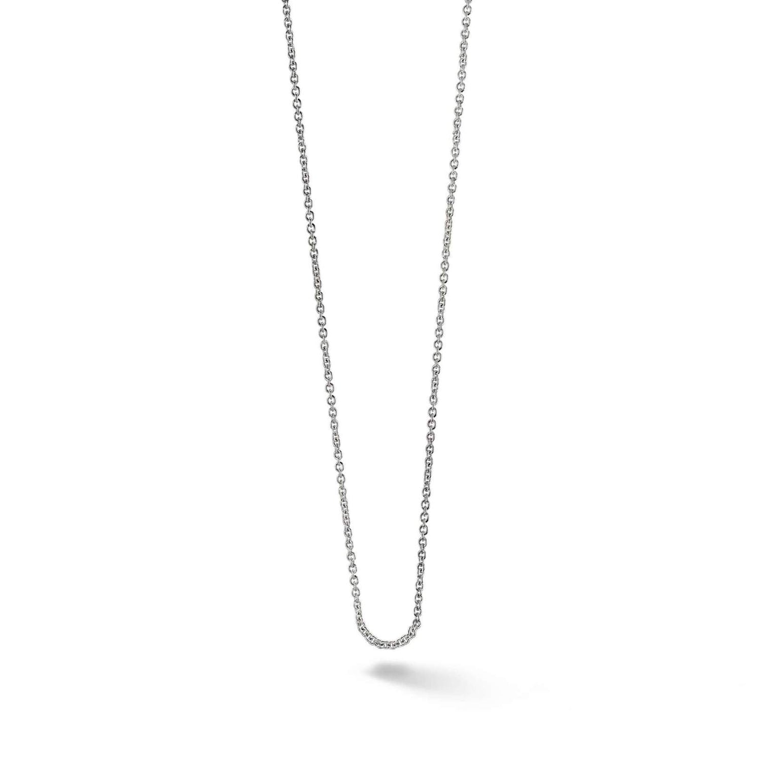 Sterling Silver Rolo Link Chain, 38"