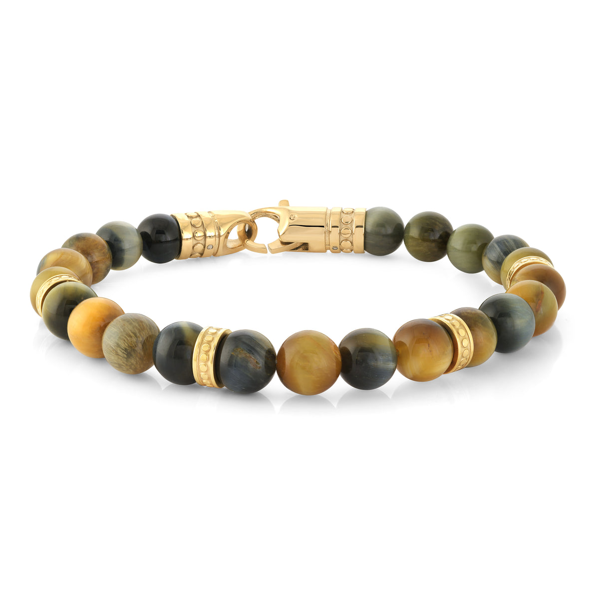Italgem Tiger Eye Bead Bracelet