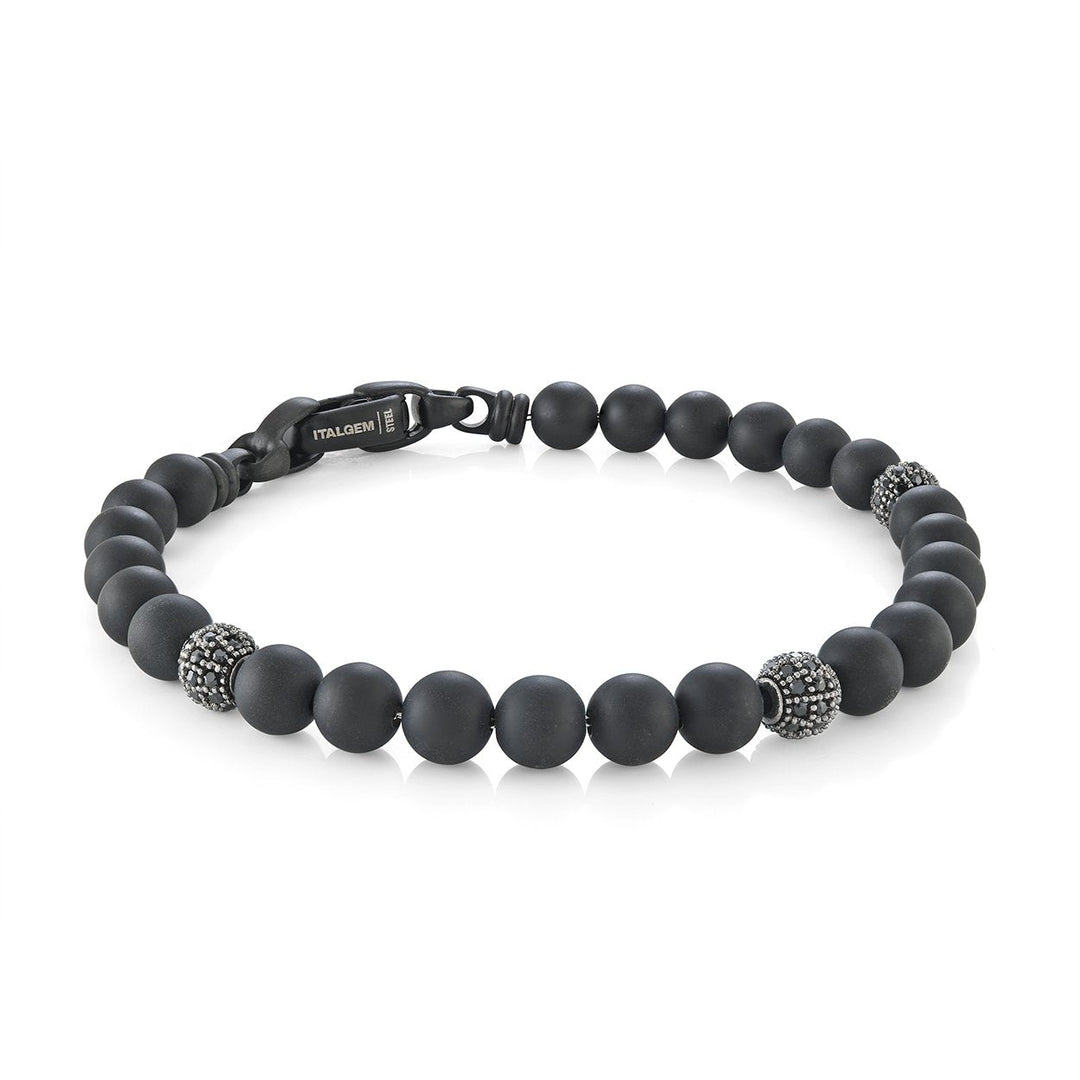 Italgem Steel 6mm onyx black b