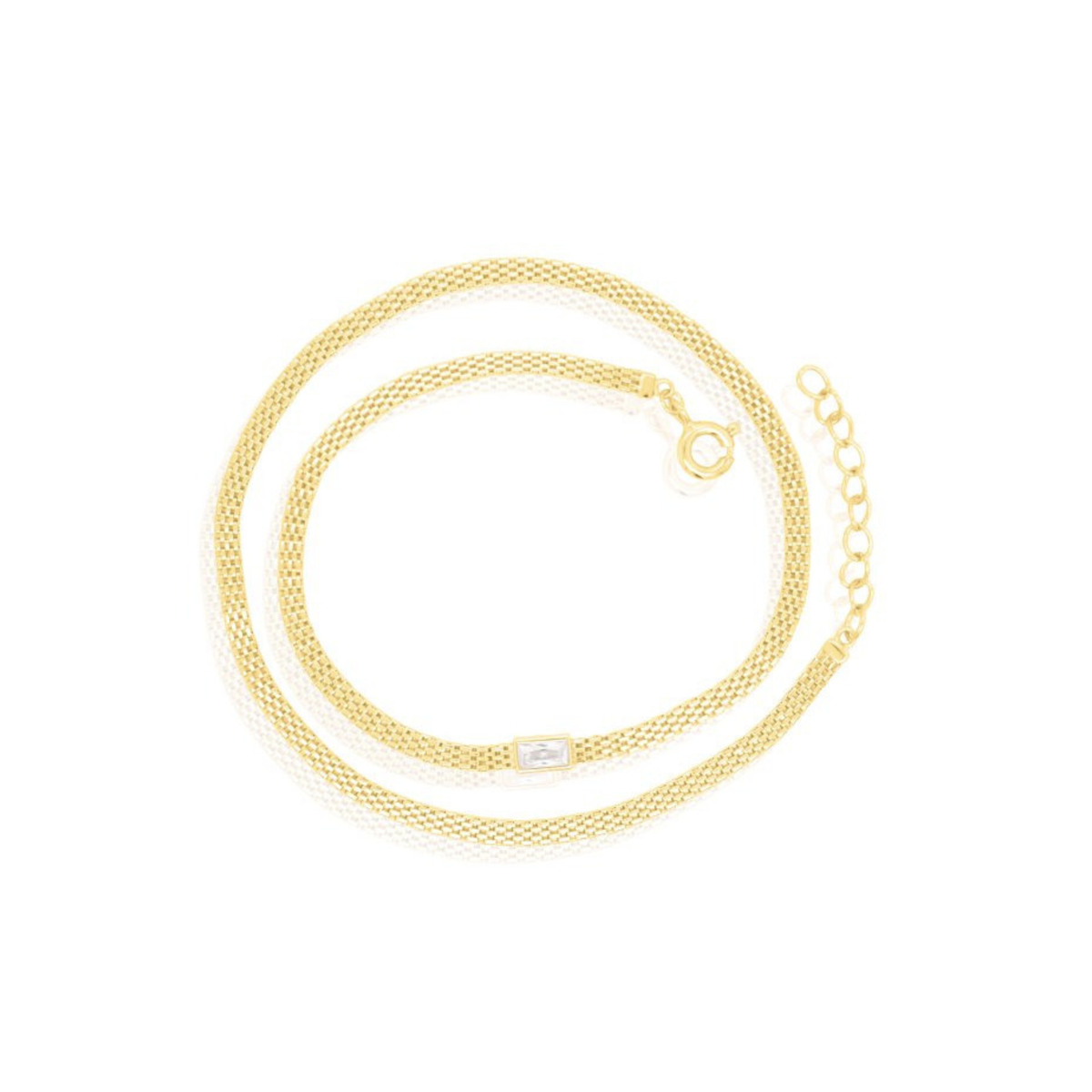 Double Wrap Bismark Chain Bracelet, Gold Vermeil