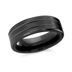 Malo Black Cobalt Ring, size 11