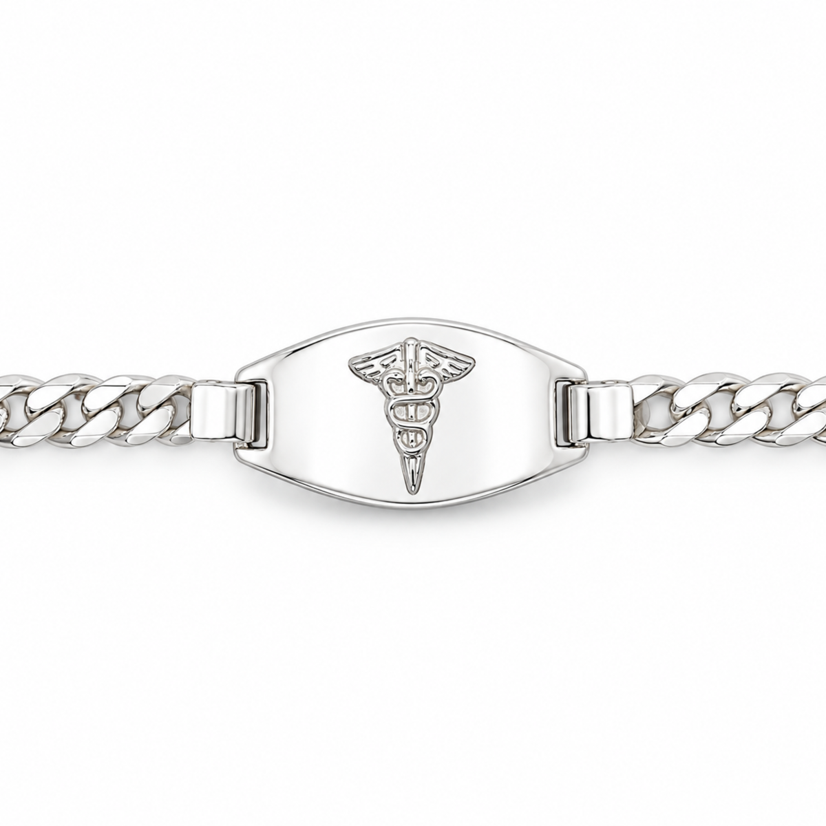 Mens Medical Bracelet, 8"