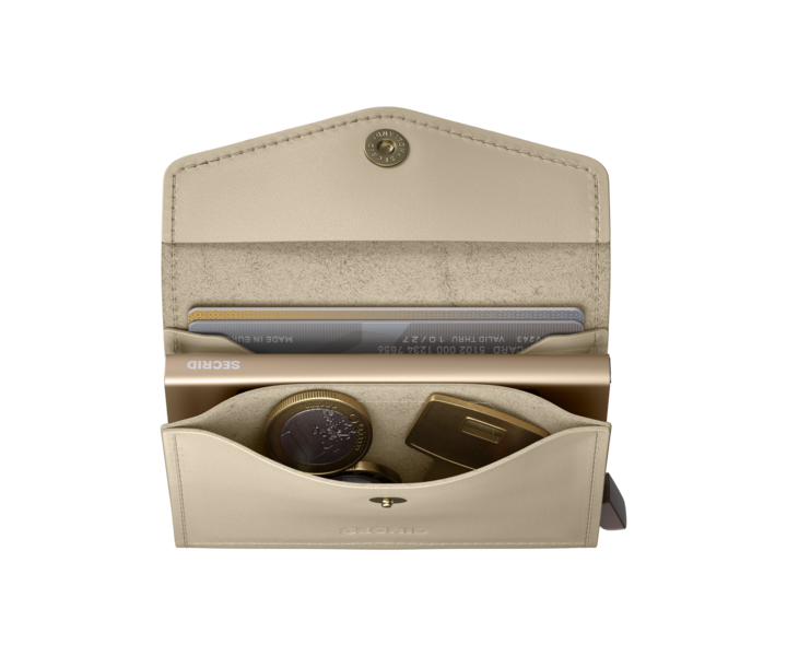 Secrid Envelope Wallet Original Latte Leather
