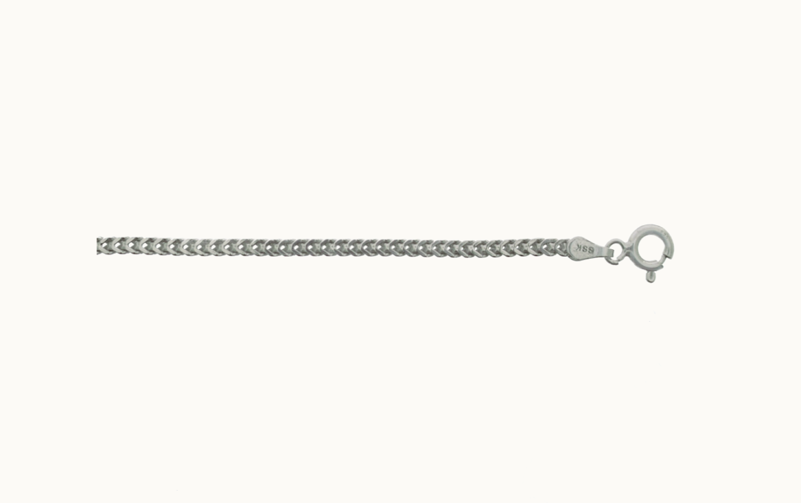 2.3MM Franco Link Chain, 22"