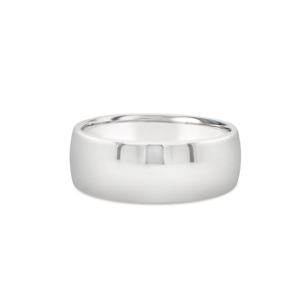 Domed Comfort Fit Band, Size 7