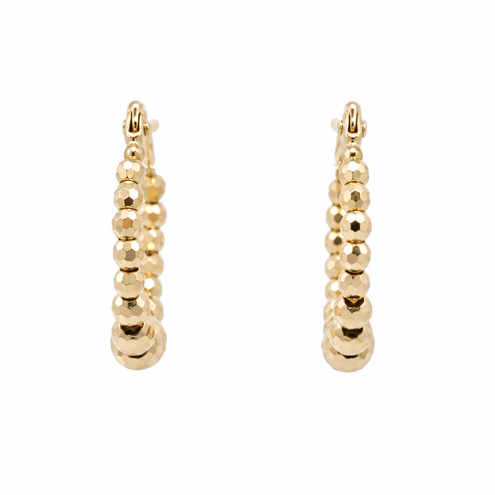10k yellow gold polished and f