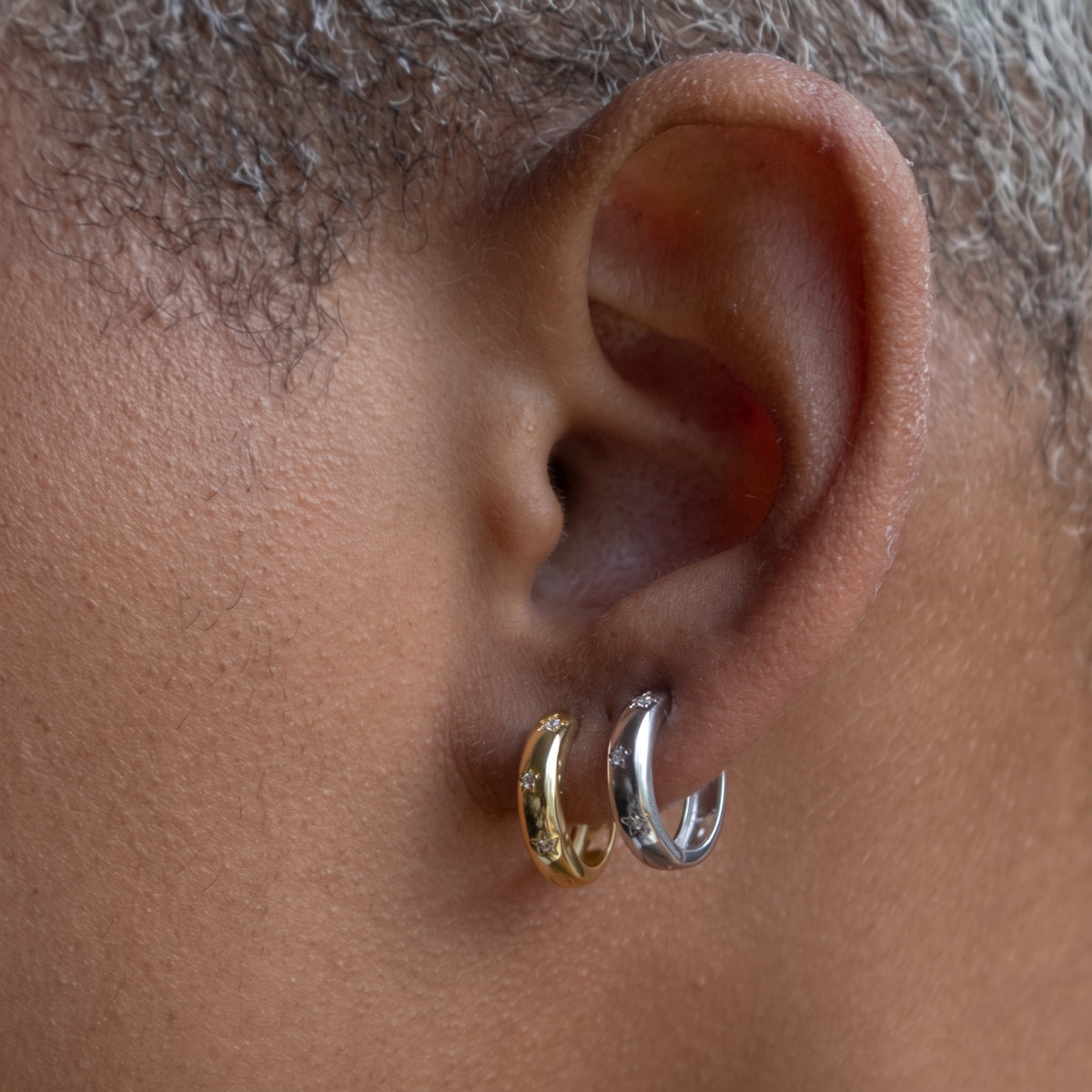 Rhodium-plated 925 sterling si
