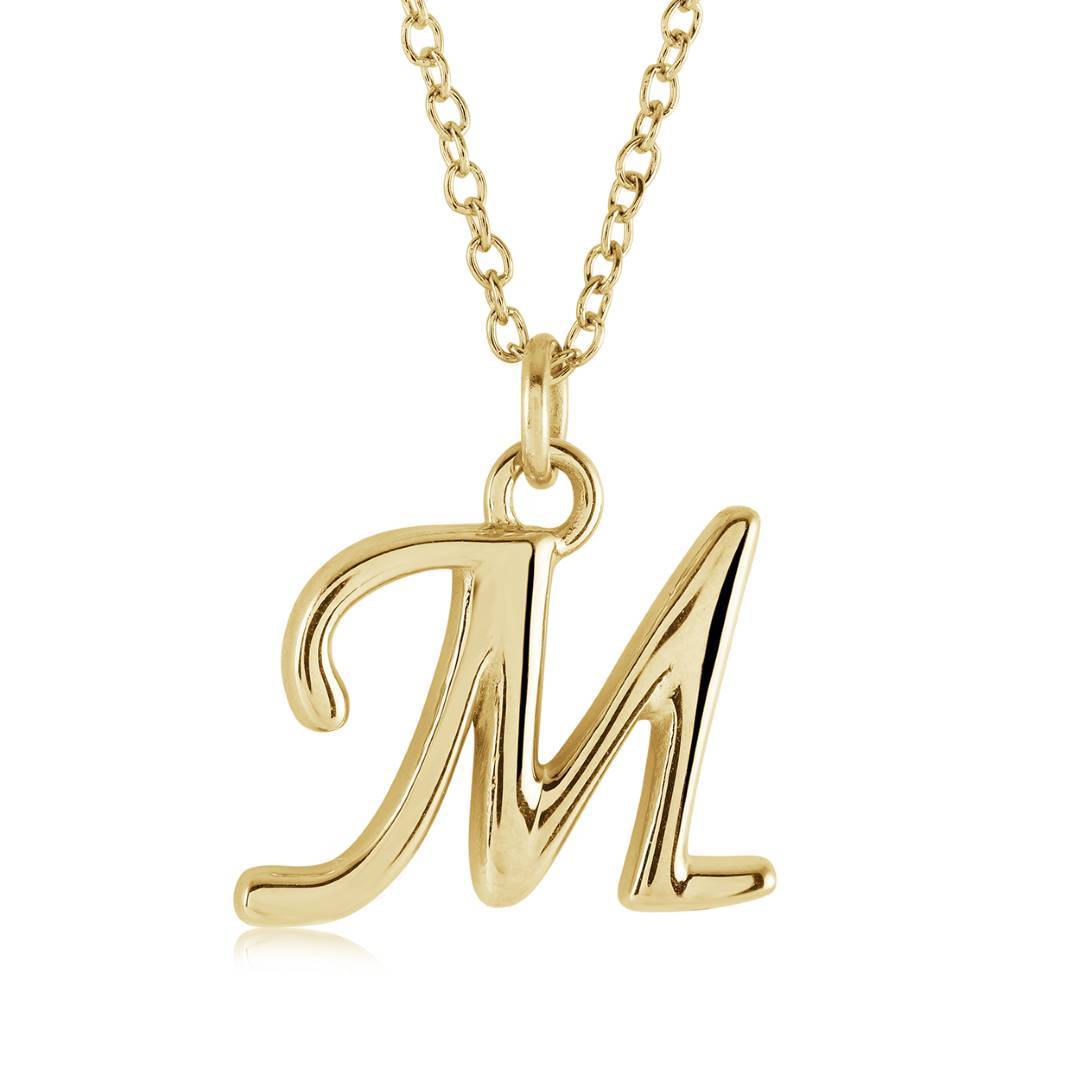 Initial 'M', GP, Stainless Steel
