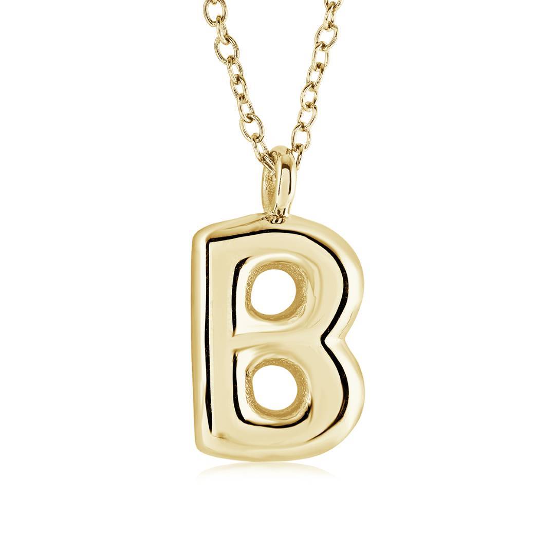 Initial 'B' Bubble, GP, Stainless Steel