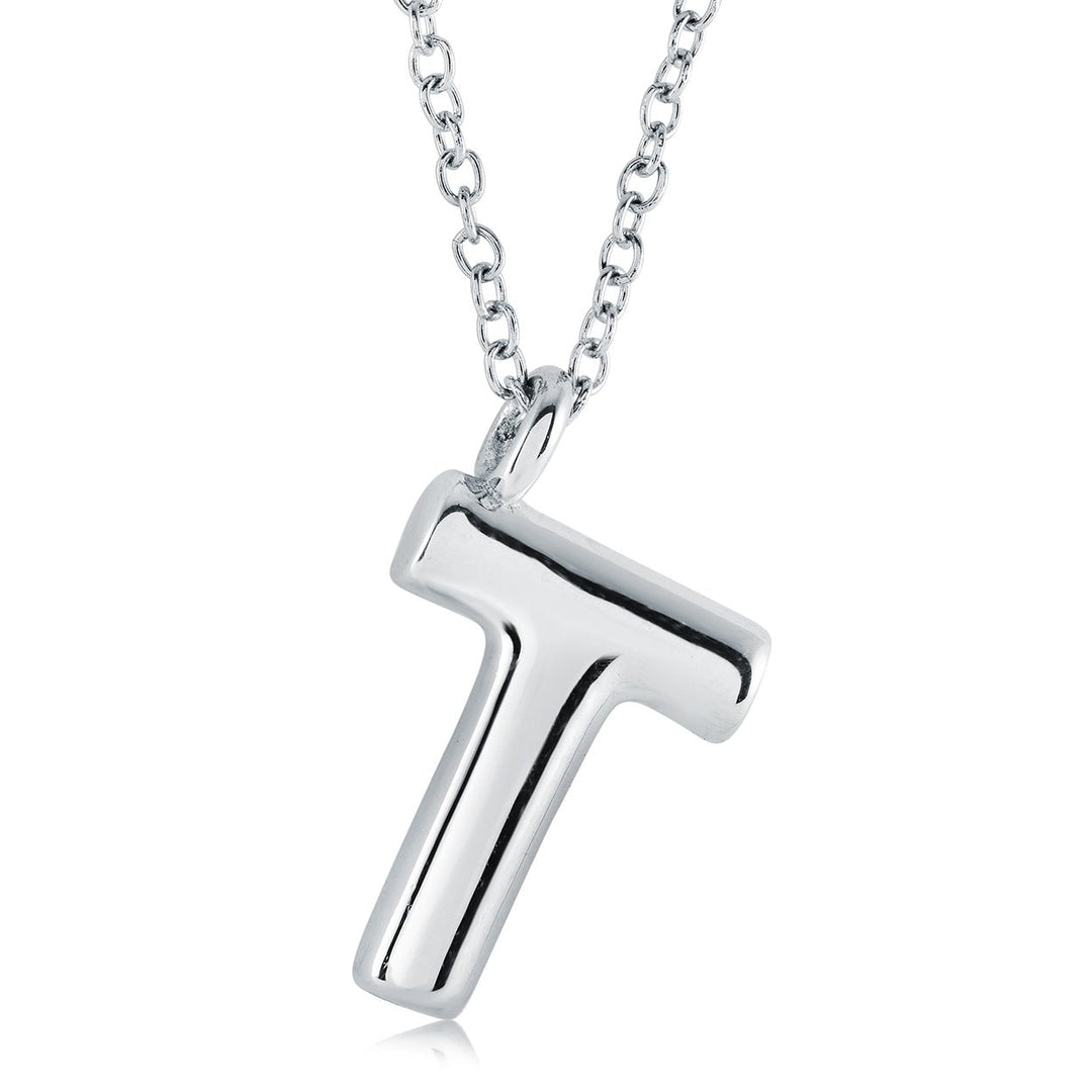 Initial 'T' Bubble, Stainless Steel