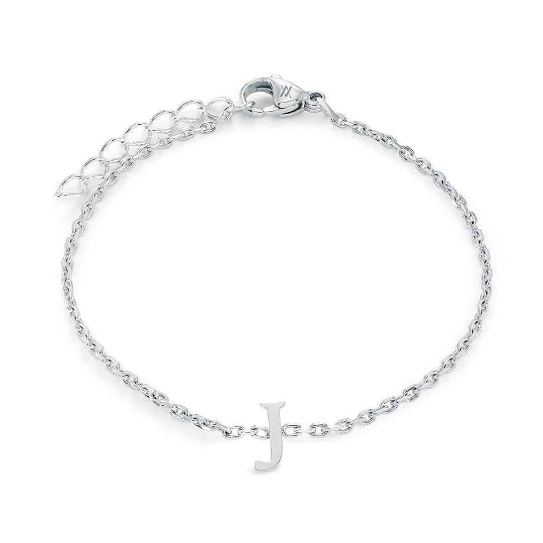 Initial Bracelet - Letter J