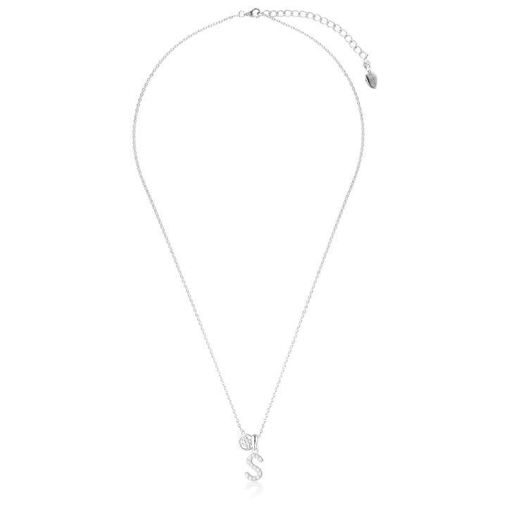 Luxury Letters 'S' with CZ Accents