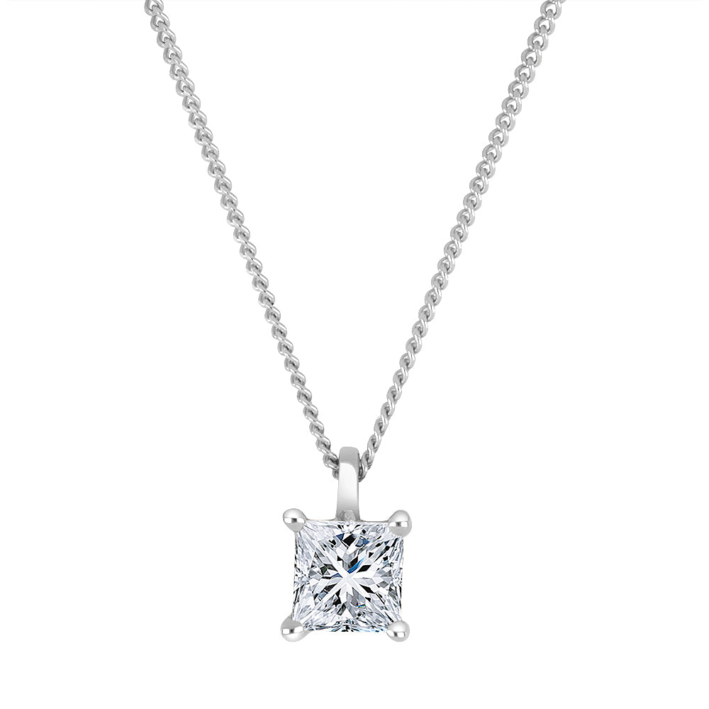 10k white gold solitaire penda