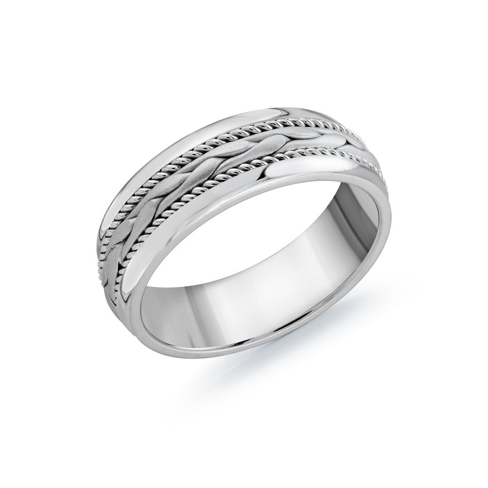 Mardini Prestige - Braided 7MM Gold Ring