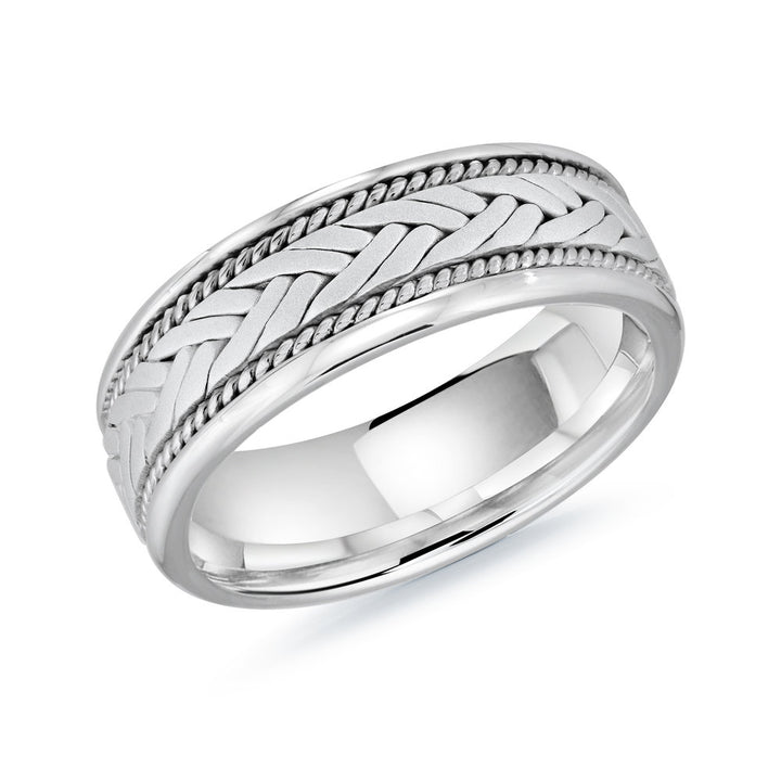 Mardini Prestige - Braided 8MM Gold Ring