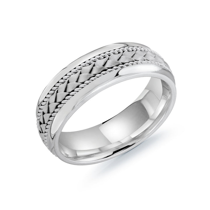 Mardini Prestige - Braided 7MM Gold Ring