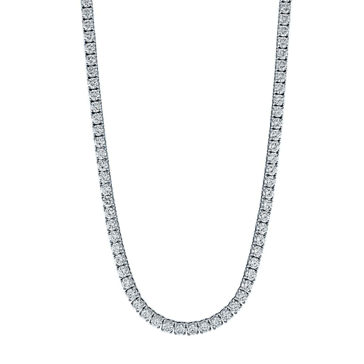 3mm Tennis Necklace, 22"