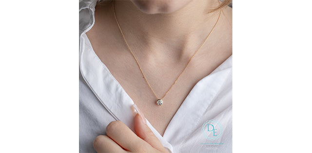 Lab-Grown, Bezel Set Diamond Pendant, 0.70TDW