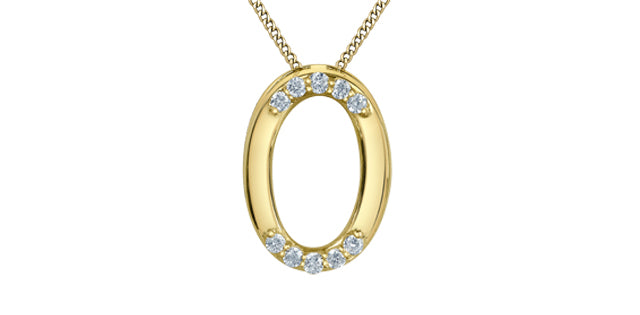 Hug Lab-Grown Diamond Pendant, 0.05TDW