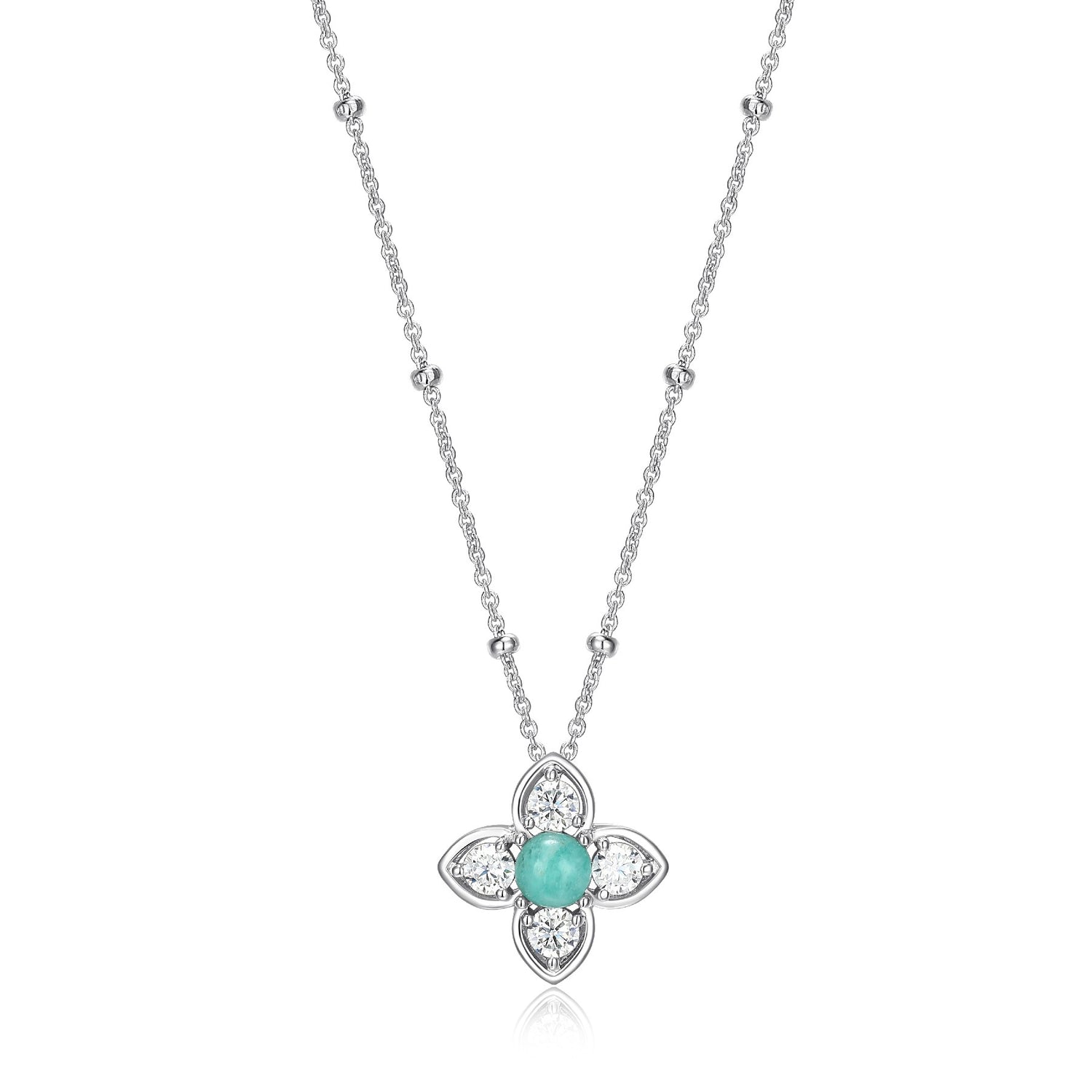 Reign clover pendant featuring