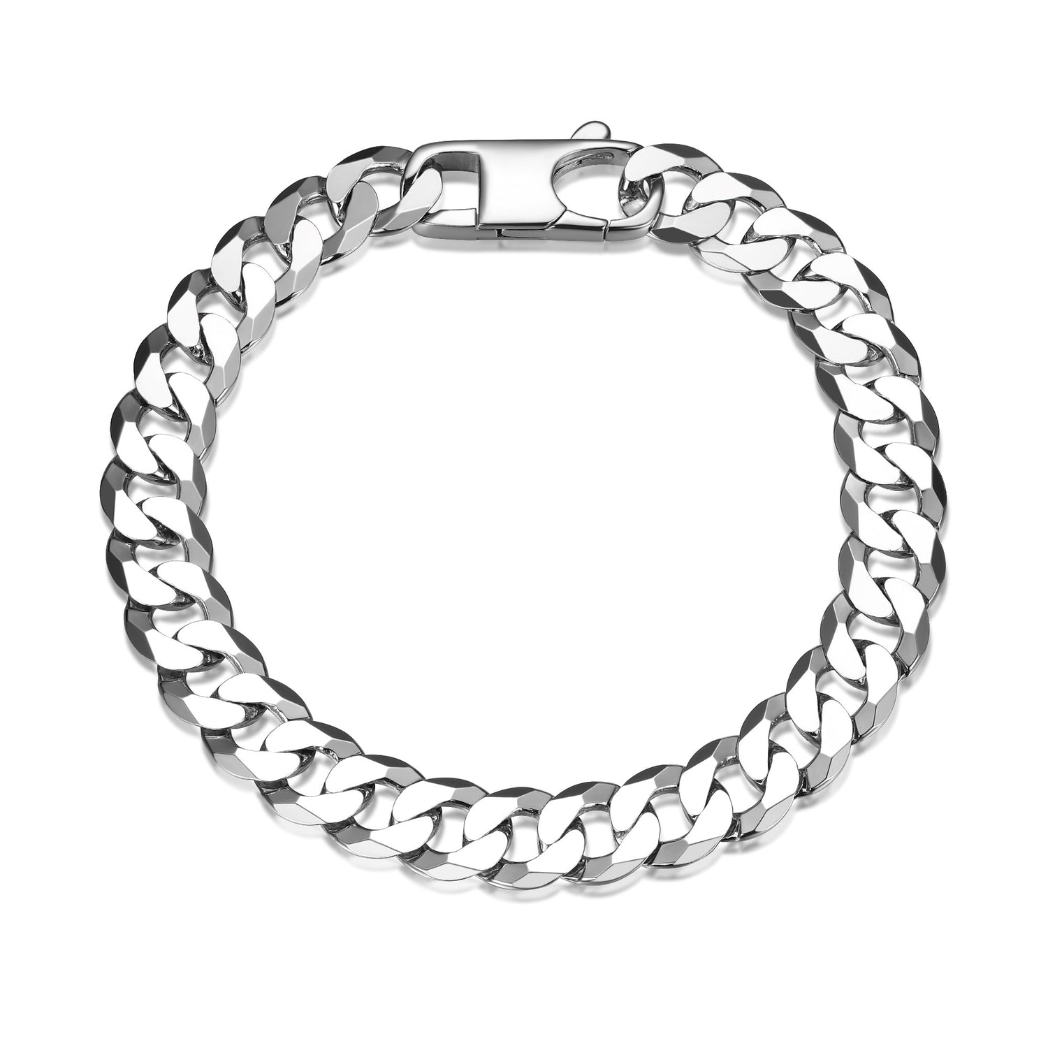 ETHOS Silver Curb Bracelet