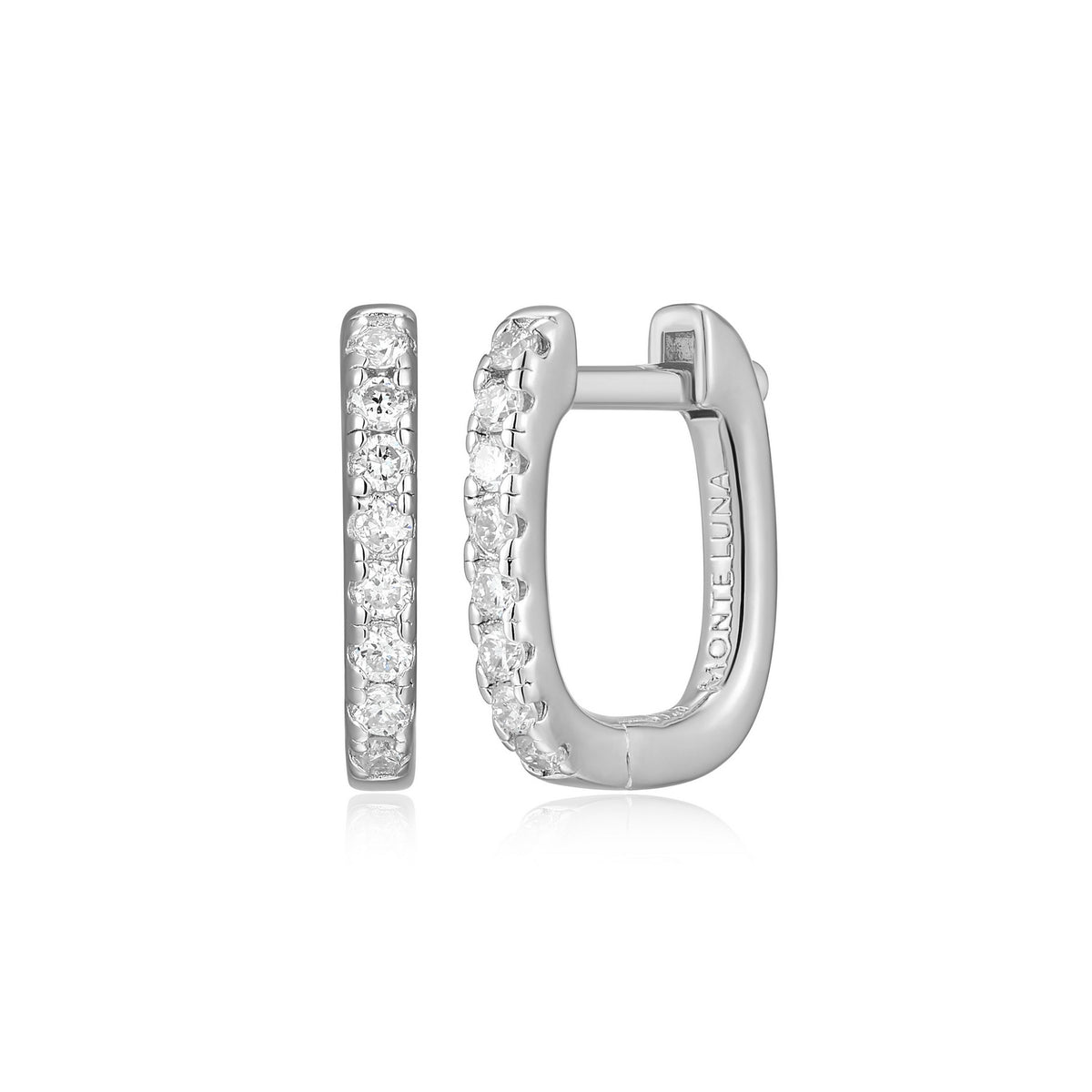 "M" 925 sterling silver mini h