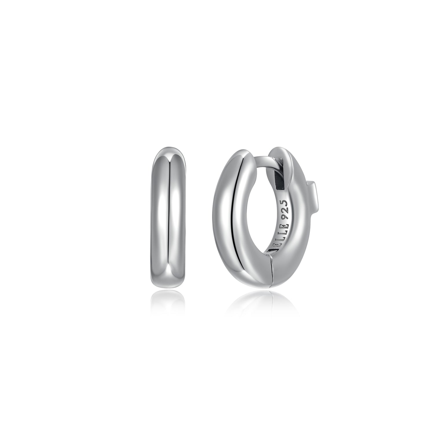 Huggie Style Hoop Earrings