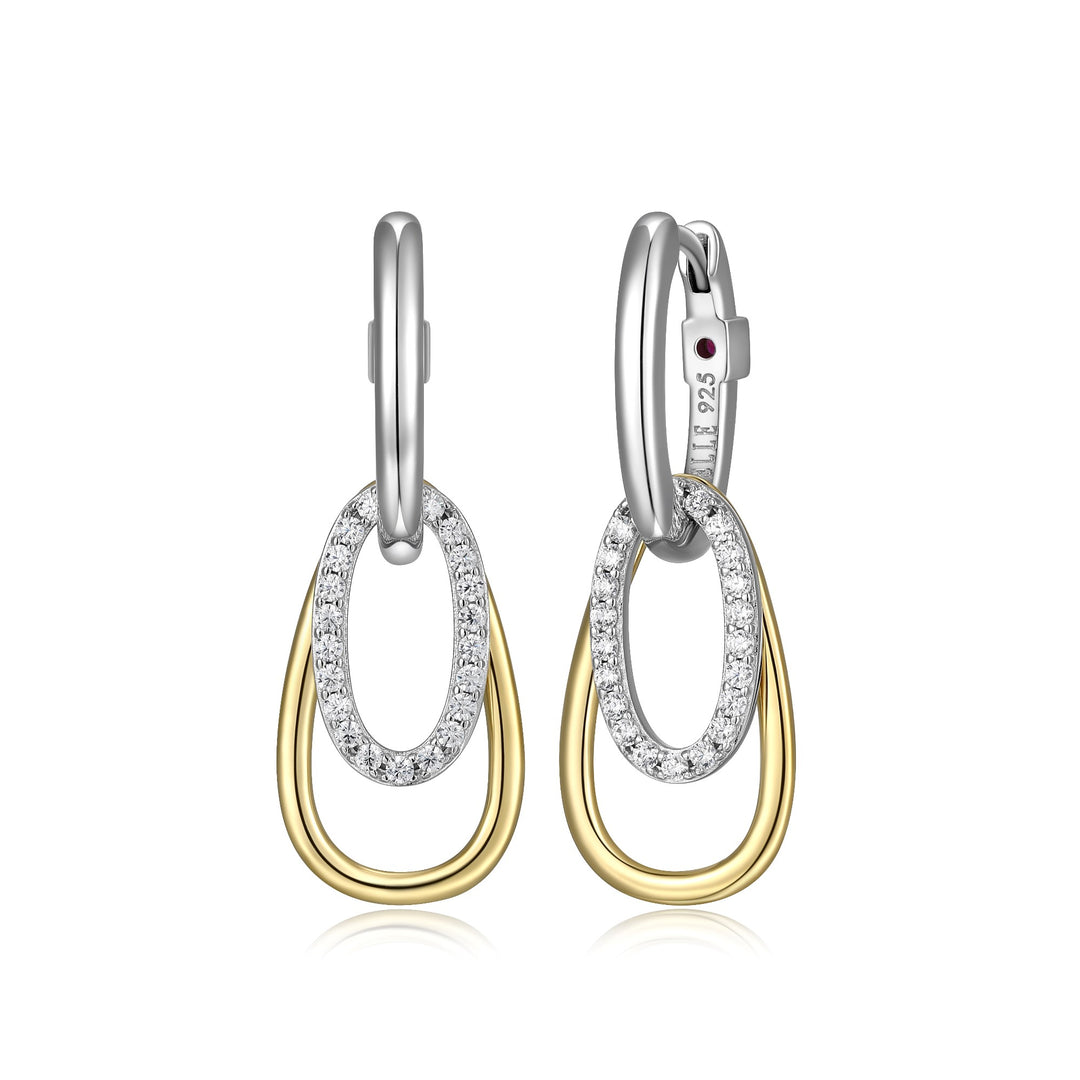Oval Hoop Earrings