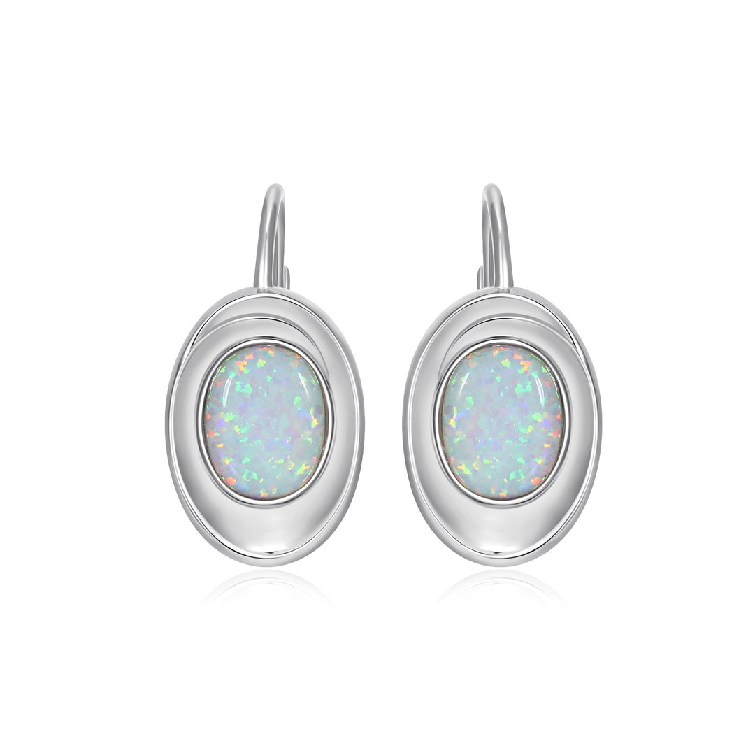Opal Drop Earrings