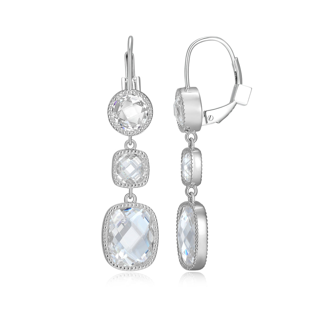 Multi Shape Drop Earrings