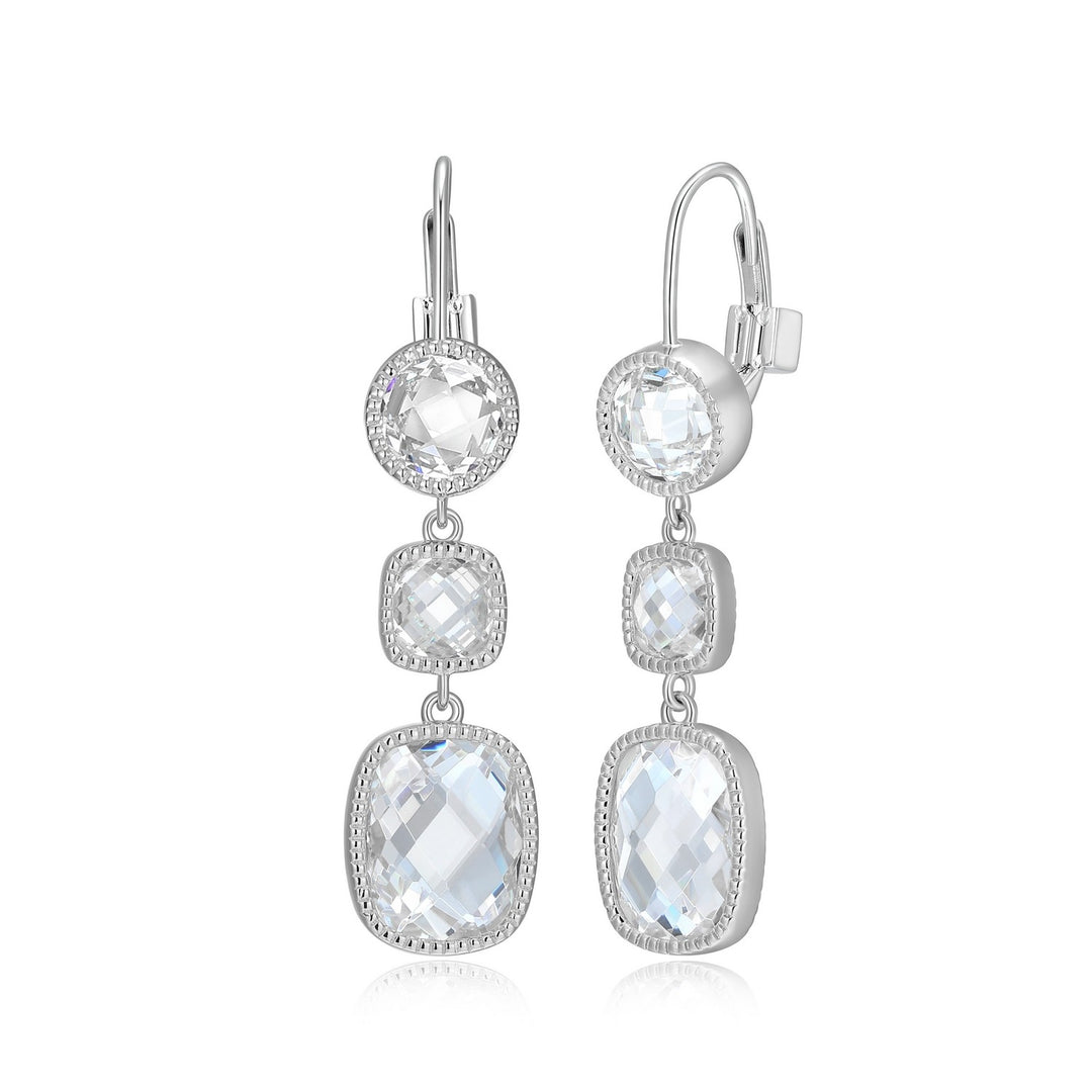 Multi Shape Drop Earrings