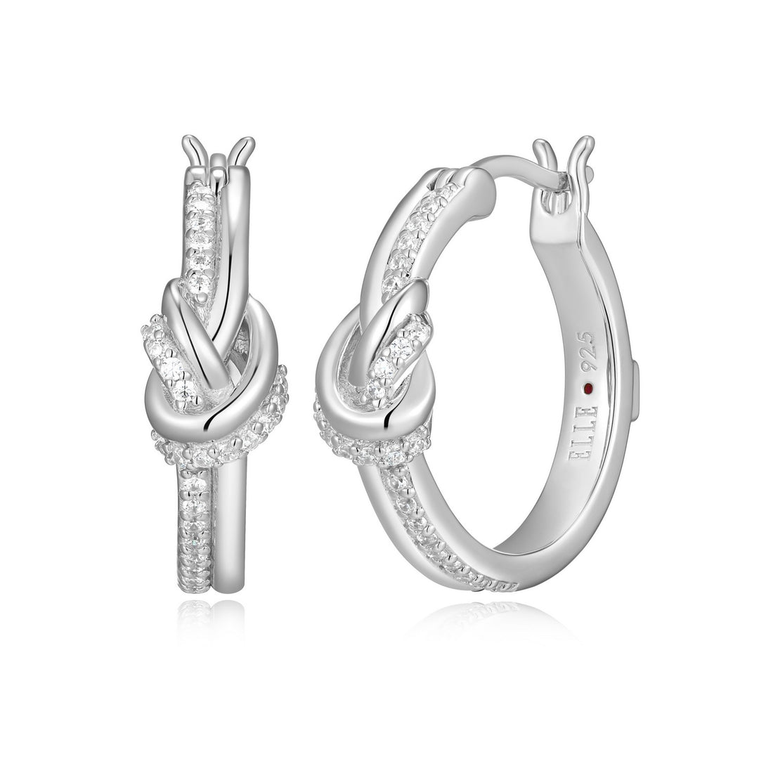 Love Knot Hoop Earrings