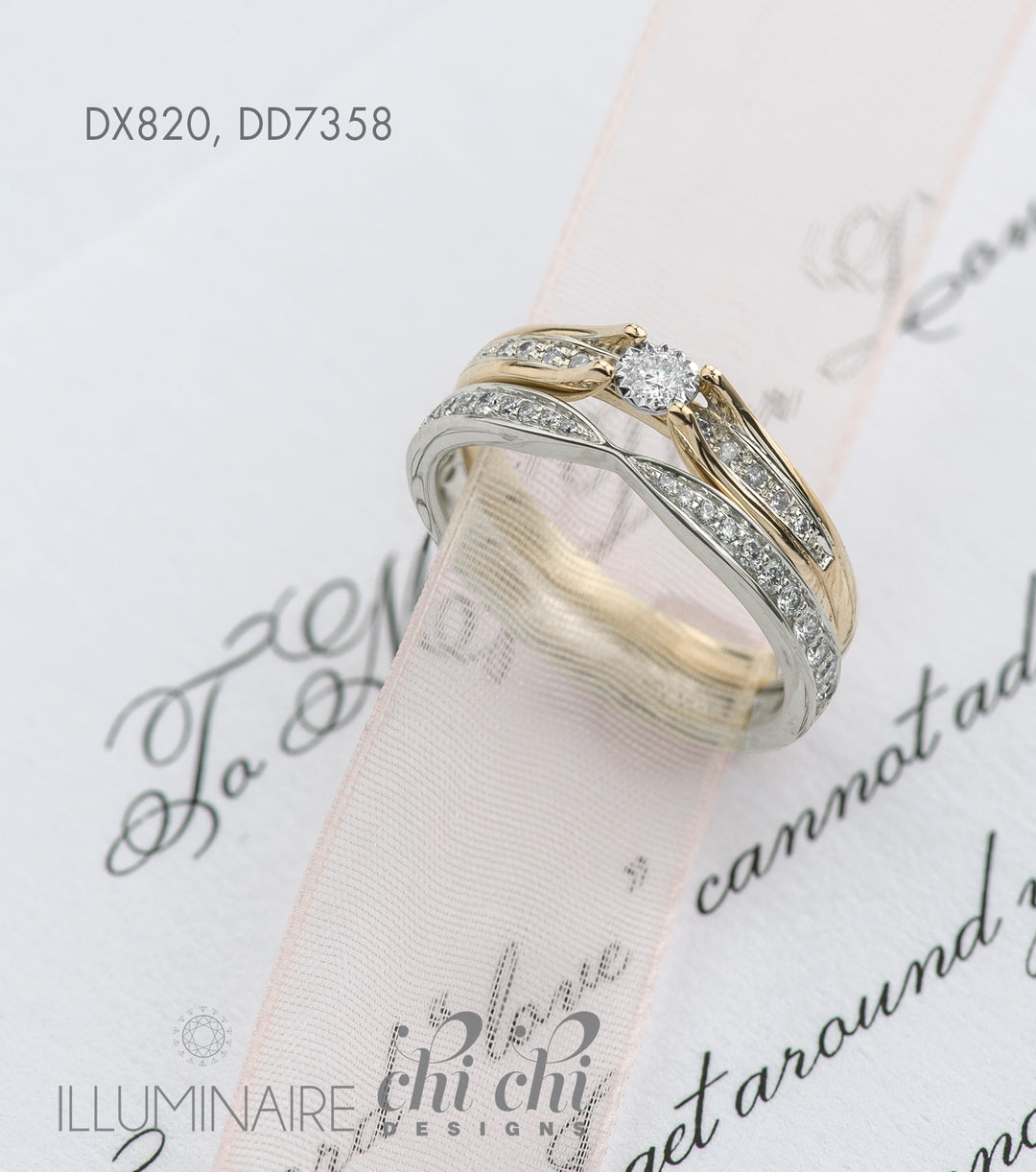 Illuminaire 10k yellow & white